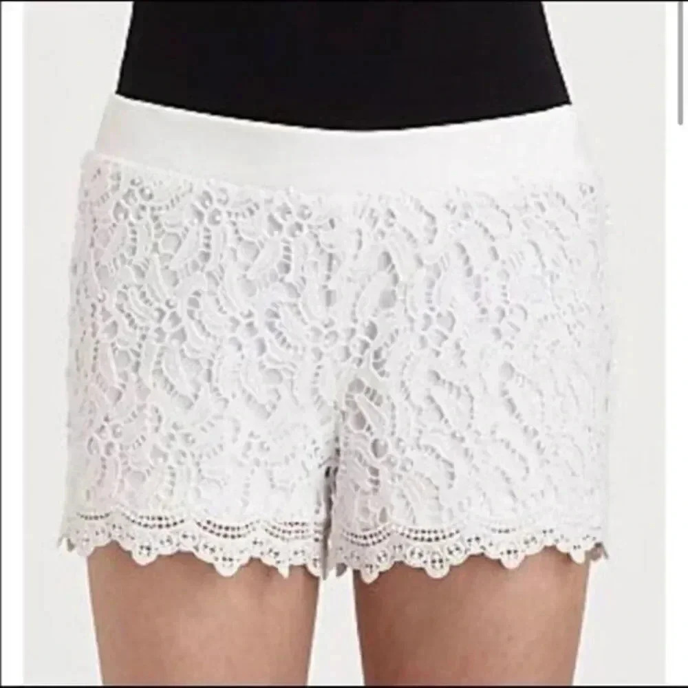 - Lilly Pulitzer crochet shorts